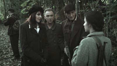 Sanctuary S3x17 Magnus, Watson, Griffin meeting Jeanette Anaise
