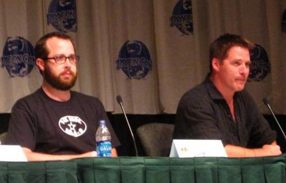 Martin Gero and Ben Browder at Dragon*Con 2010!