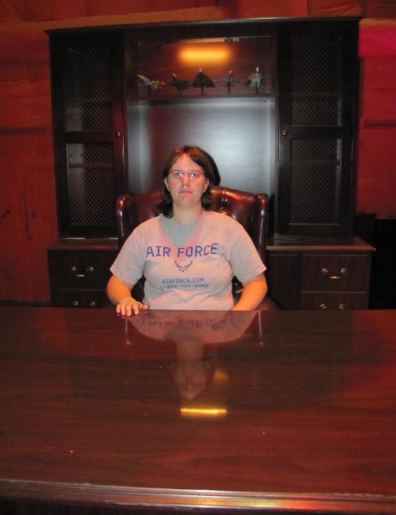 Kassandra at the Stargate General’s Desk!