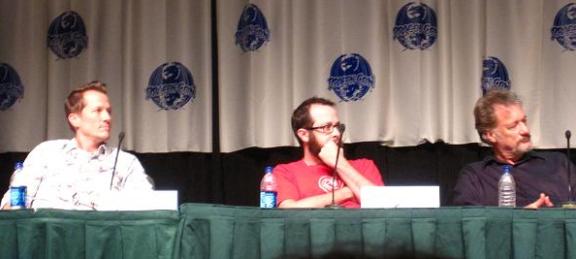 Corin Nemec, Martin Gero and John de Lancie!