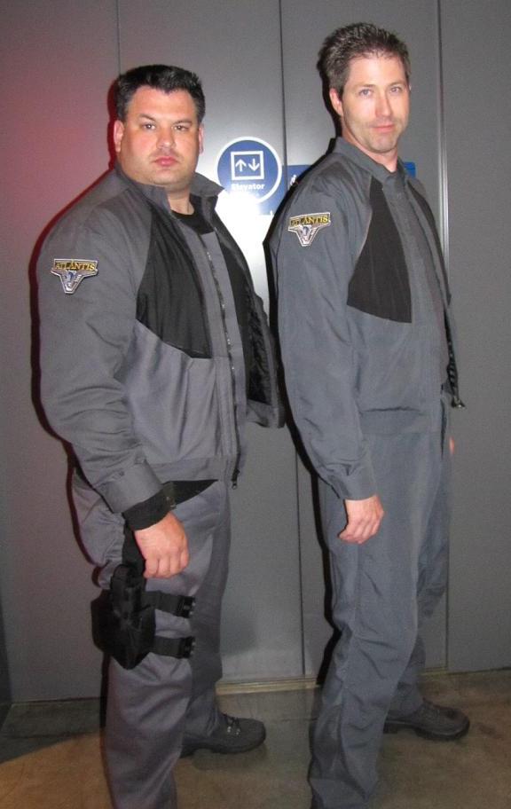 Ryan & Dean of Scifihero.net dressed in Atlantis BDU’s