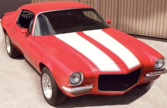 Hurley's Camaro courtesy ABC & Profiles in History