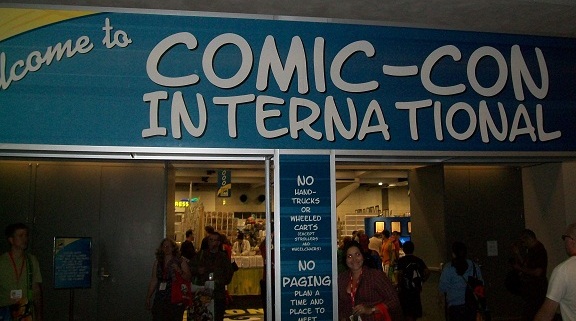 ComicCon 2010 Exhibitors Hall Entrance Banner