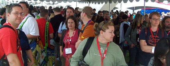 ComicCon 2010 Lines to Hall H