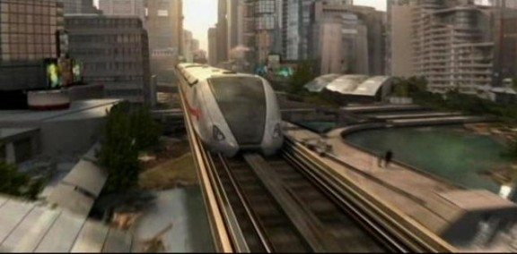 SkyTrain Vancouver -Click to visit Caprica on SyFy