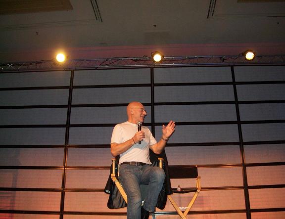 Sir Patrick at 2010 SF Star Trek Sunday. Click to visit C.E.