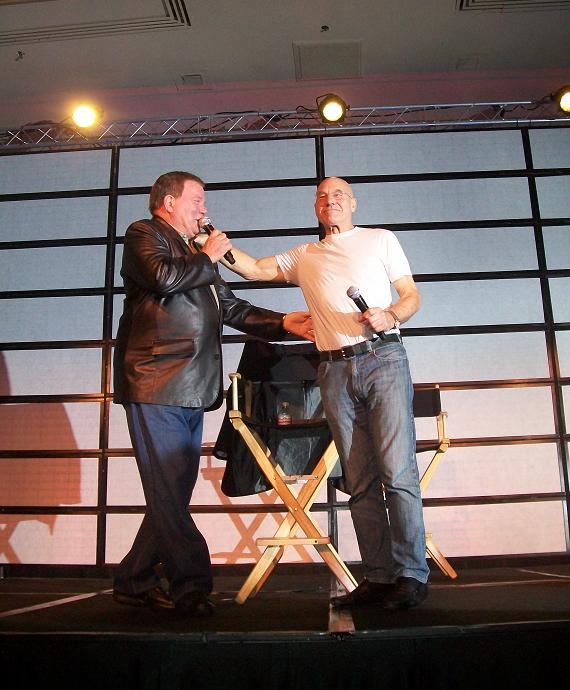 William Shatner & Sir Patrick Stweart Poking Fun!