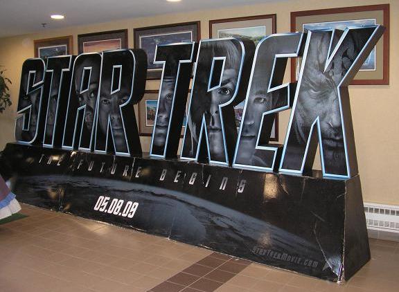 2010 SciFi on the Rock - Star Trek monument