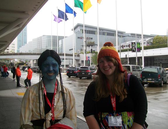 2010 WonderCon - Happy Fans at Convention