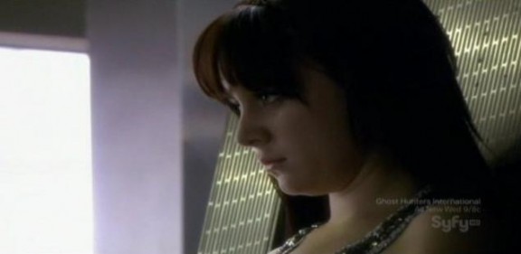 Zoe in U87 Cylon. Click & visit Caprica on SyFy