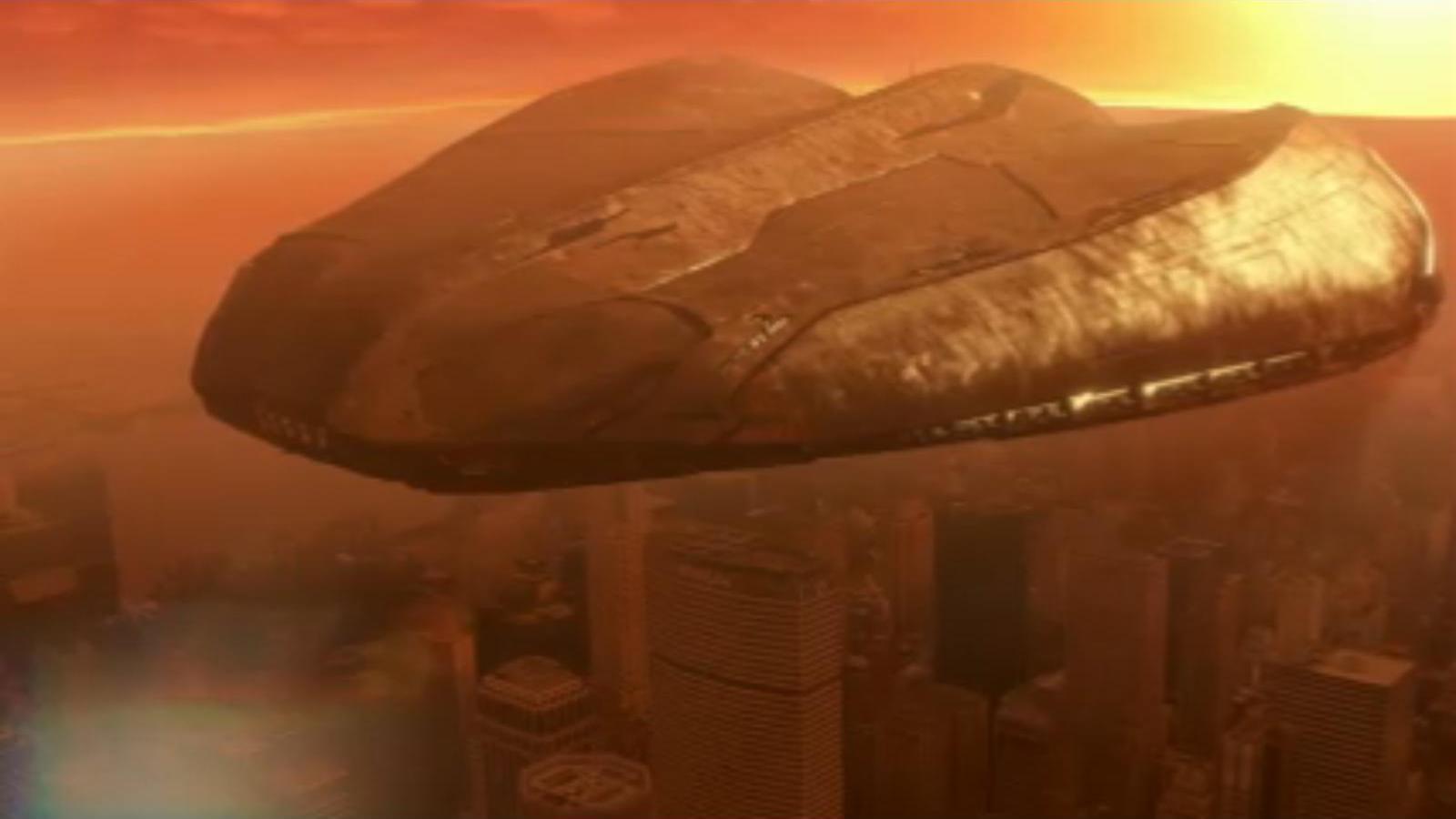 Annas mother ship from Red Rain