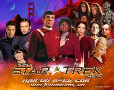 Star Trek 45th Anniversary: Creation Entertainment Beams to San Francisco Featuring Leonard Nimoy, Nichelle Nichols and “Rush Hour” Jane Wiedlin!