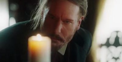 Van Helsing S4x07 The light of hope returns to Abraham after Vanessa threw herself and Dracula into the portal of hell