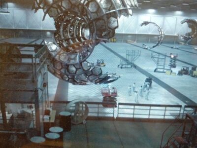 Debris S1x01 Pilot - CIA is reconstructing the alien escape pods