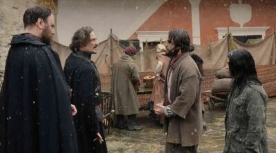 Van Helsing S5x01 Jack meets Count Dalibor and Captain Rasko with Florian