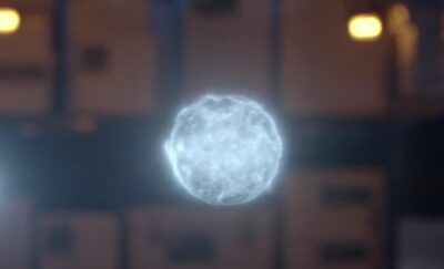 Debris S1x12 Once the aliens process is complete a beautiful ball of light appears