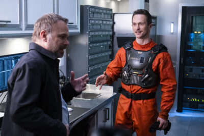 Debris S1x12 Bryan and Maddox discuss the new Debris incident at Orbital