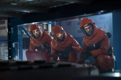 Debris S1x12 The Orbital team check the Debris to ascertain what is happening