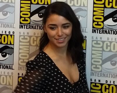 Nicole Muñoz interview at Van Helsing Press Room in 2019 at SDCC