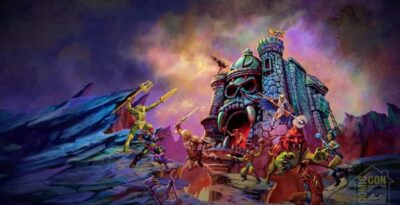 Masters of the Universe: Revelation Castle Grayskull & concept art
