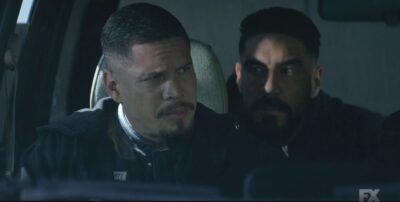 Mayans MC S4x07 EZ and Angel plan the attack on the SOA