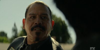 Mayans MC S4x09 Marcus Alvarez gets the drop on Galindo