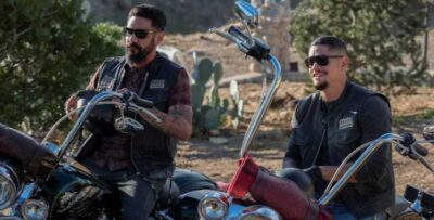 Mayans MC S4x10 EZ and Bishop the new President and restored VP of the Mayans