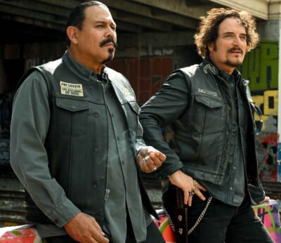 Mayans MC S4x10 El Padrino and Tig reunite