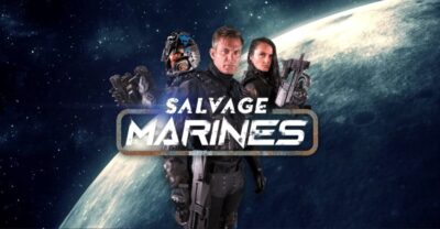 Salvage Marines web site poster