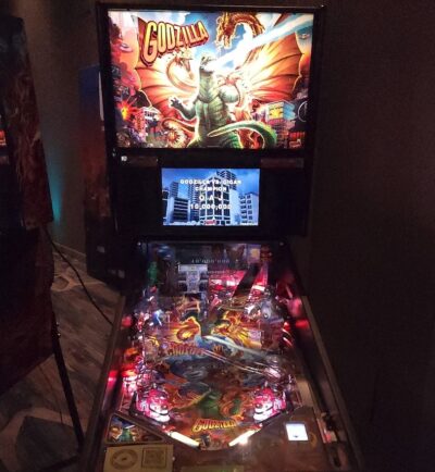 2022-07-21 Stern Pinball Press Room Godzilla