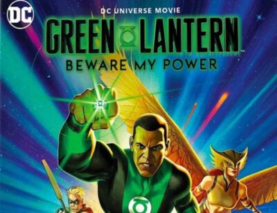 Green Lantern Beware My Power Poster - crop