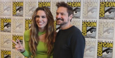 2022-07-24 Christy and Will of I Hear Voices at SDCC 2022 - Crop