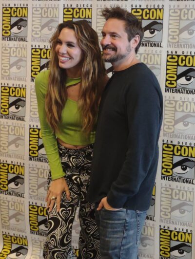 2022-07-24 Christy and Will of I Hear Voices at SDCC 2022 Press Room