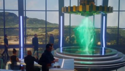 La Brea S2x06 The wormhole portals are powered by uranium