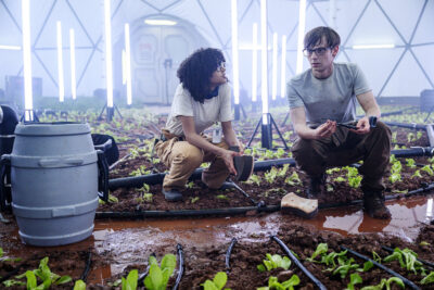 The Ark S1x02 Angus deals with problems in the Biodome