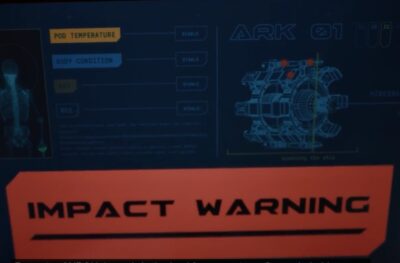 The Ark S1x01 Impact warning