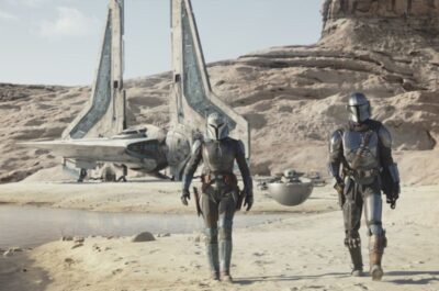 The Mandalorian S3 Mando Bo and Grogu