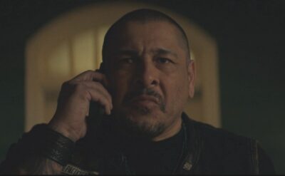 Mayans MC S5x03 Hank learns from Creeper that a rat is inside the Mayans