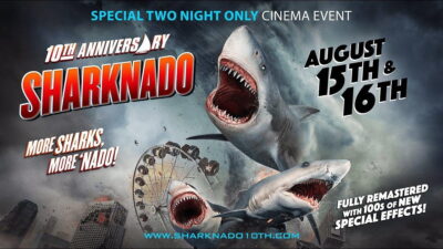 Sharknado 10th Anniversary Interviews with Anthony Ferrante and Ian Ziering at San Diego Comic-Con 2023!