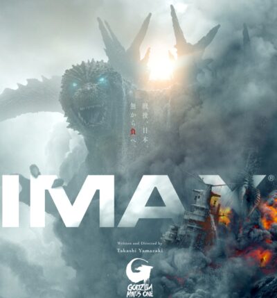 Godzilla Minus One poster IMAX