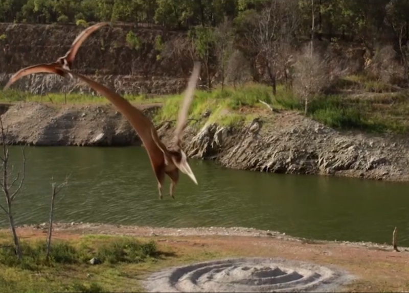 La Brea S3x02 Pterodactyls happy at new ouroboros