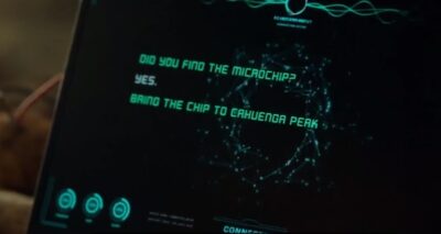 La Brea S3x05 Maya sends more cryptic messages to Gavin about Time Travel Computer microchip