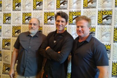 2024-07-25 Skinwalker Ranch Press Room Jay Stratton Joe Lessard and Dr Travis Taylor