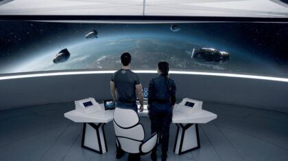 The Ark S2x12 The view of Arks in orbit 