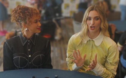 2025-07-25 Andy Allo and Allegra Edwards Upload SDCC Press Room