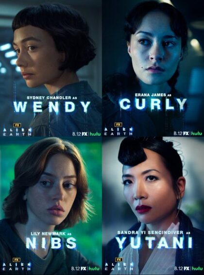 Alien Earth cast poster