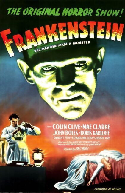 Frankenstein 1931 poster