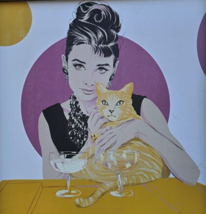 2026-04-29 Hepburn poster at TCMFF