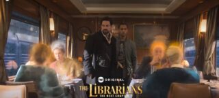 The Librarians The Next Chapter Press Room Interviews at San Diego Comic-Con 2026!