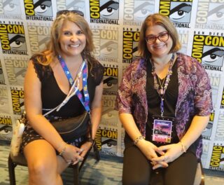 2026-07-26 SG Blaise (R) and Mandy Kay (L) at SDCC 2026